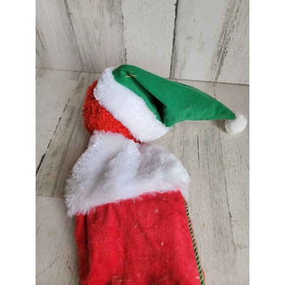 Elmo sesame street christmas stocking red xmas home decor - Picture 6 of 7